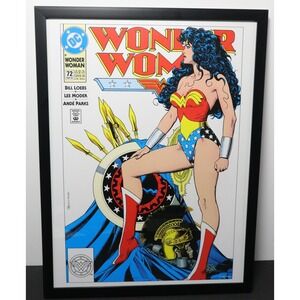 Wonder Woman #72 Comic Book Art Brian Bolland 12x16 Official Framed Poster